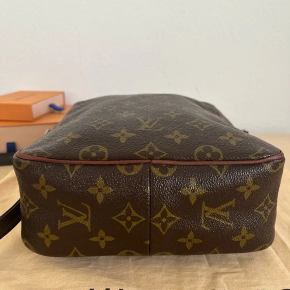 Louis Vuitton Marceau Shoulder Crossbody Messenger Bag Unisex Rare 1970-80 EUC - Picture 6 of 17